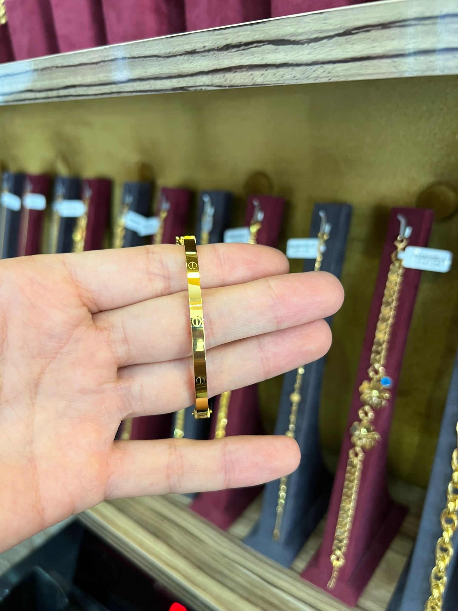 Zarif Kelepçe Bilezik 8.21 Gram