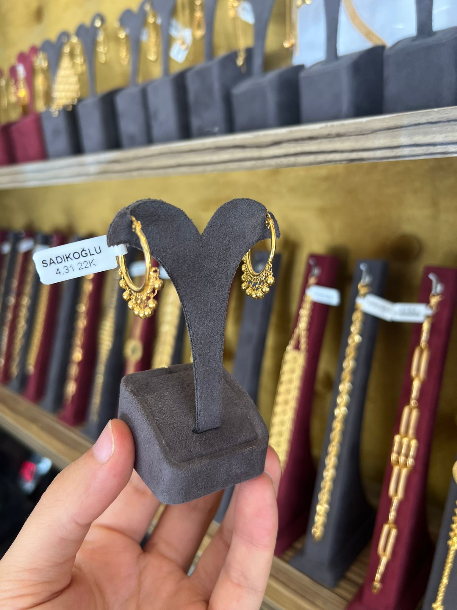 Dorikalı Küpe 4.31 Gram