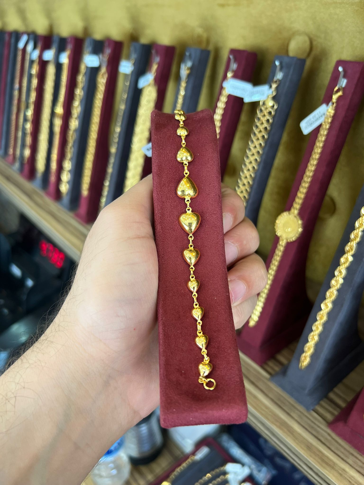 Kalpli Sıralı Bileklik 5.94 Gram