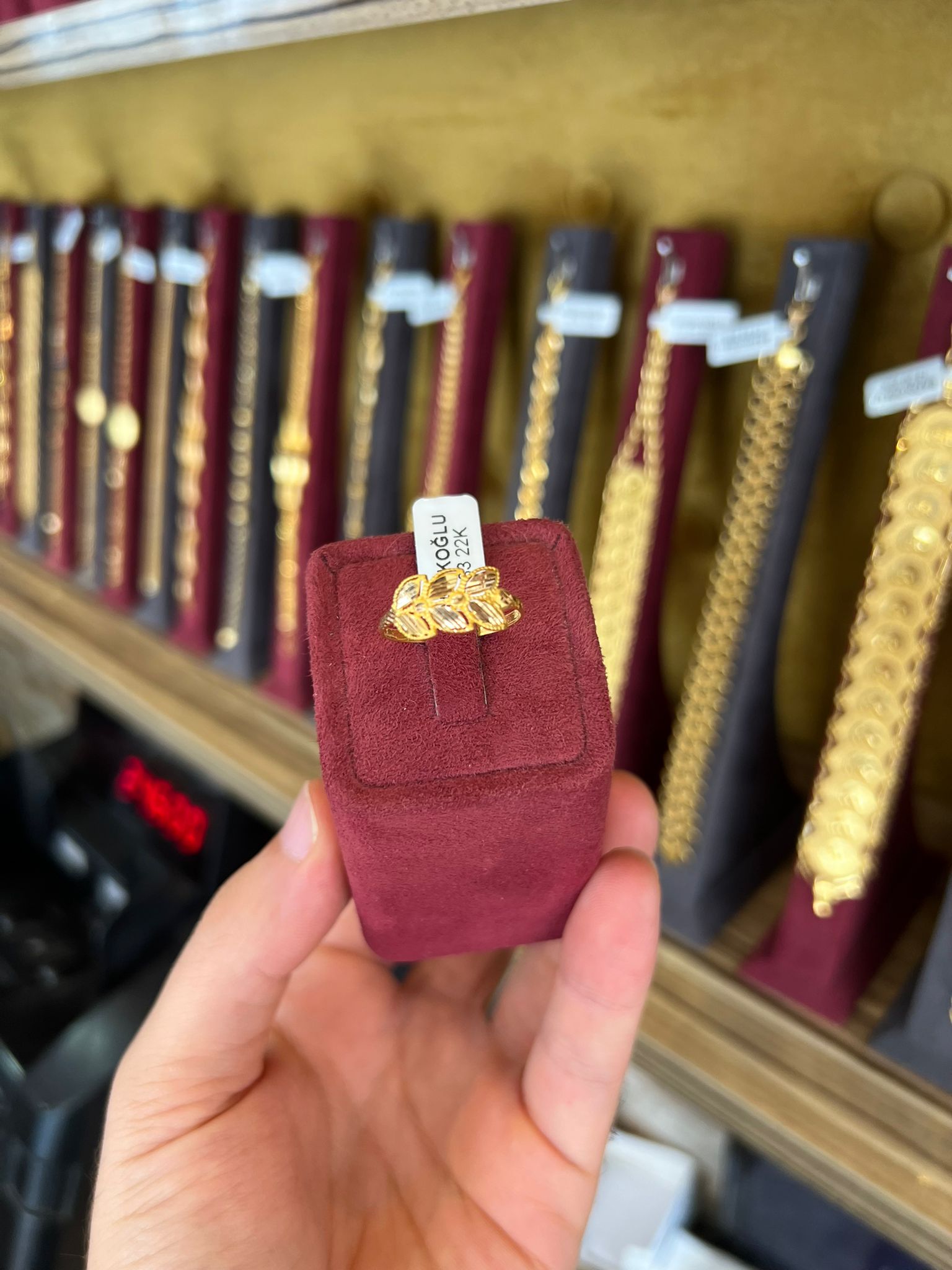 Yaprak Yüzük 1.83 Gram