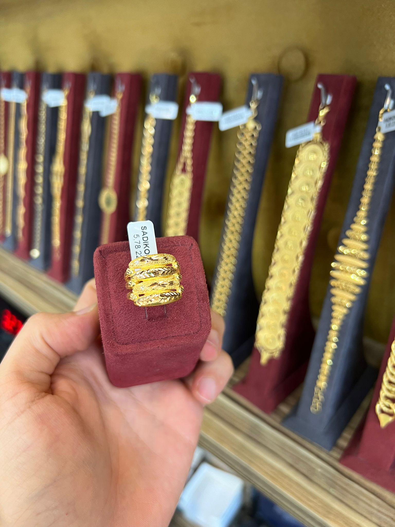 Modelli Kaburga Yüzük 5.78 Gram