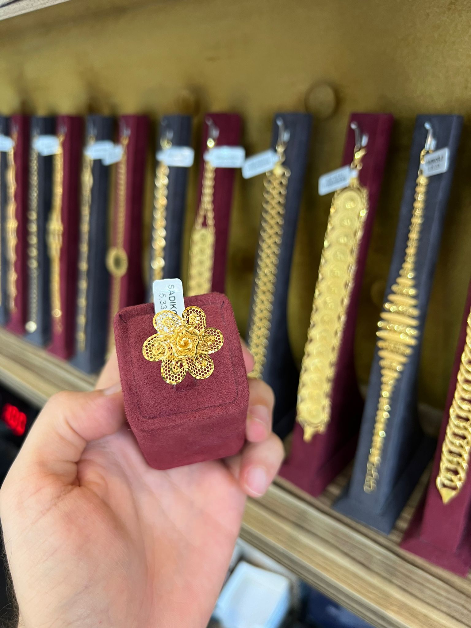 Çiçek Yüzük 5.33 Gram