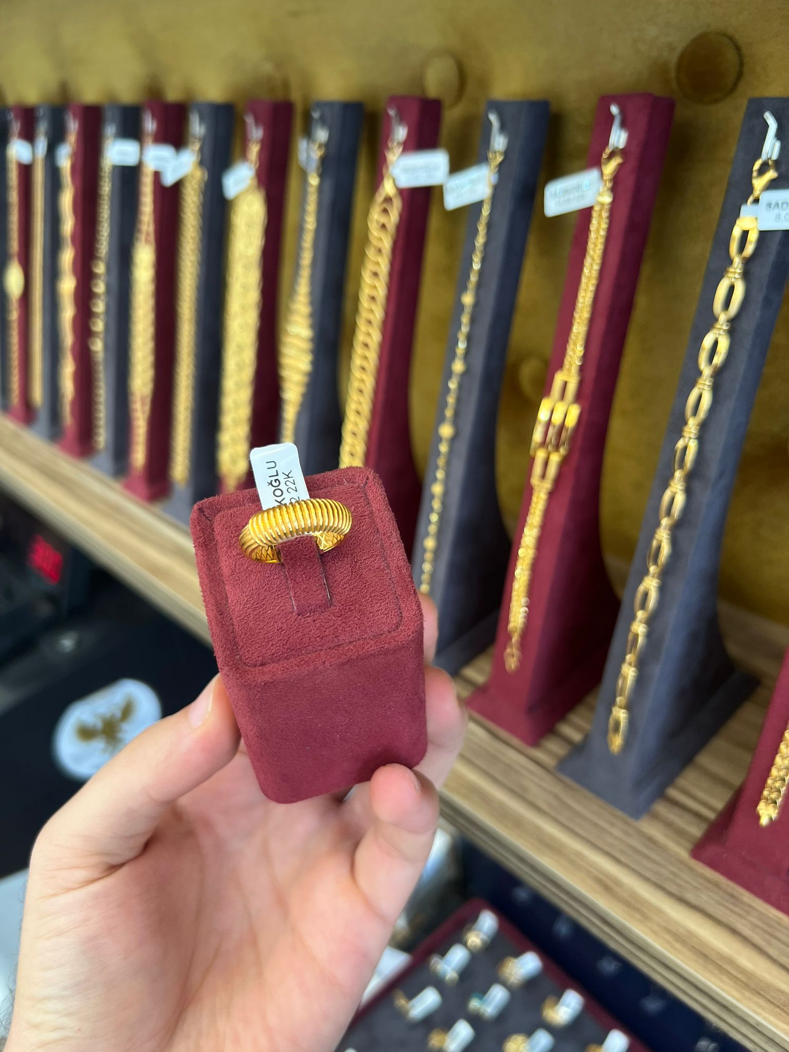 Desenli Yüzük 4.32 Gram