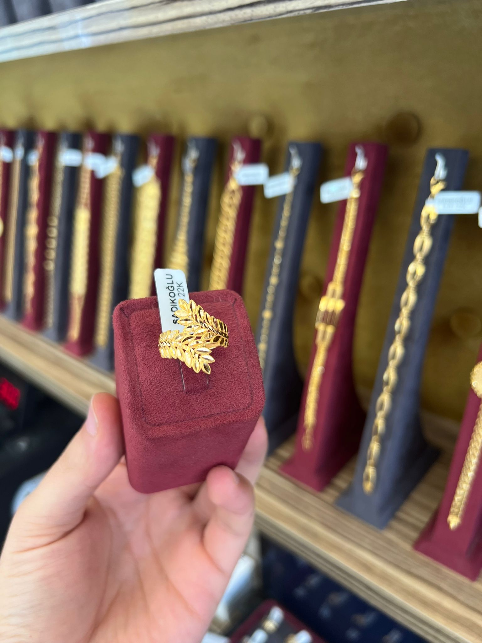 Yapraklı Yüzük 3.18 Gram