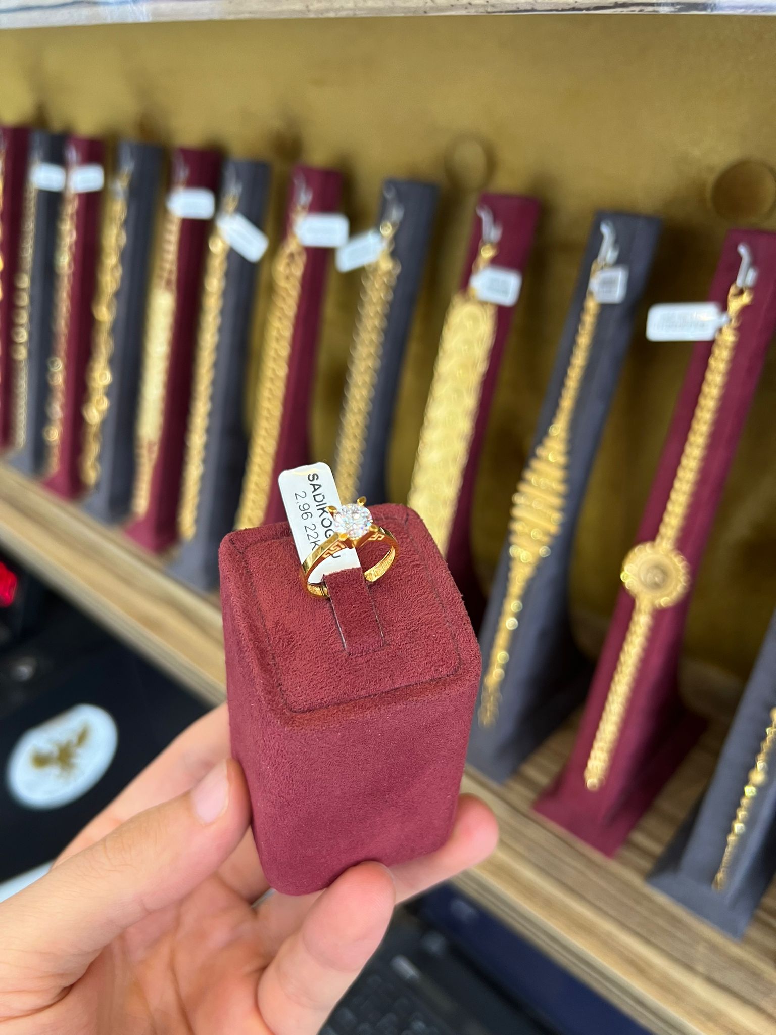 Tektaş Yüzük 2.96 Gram