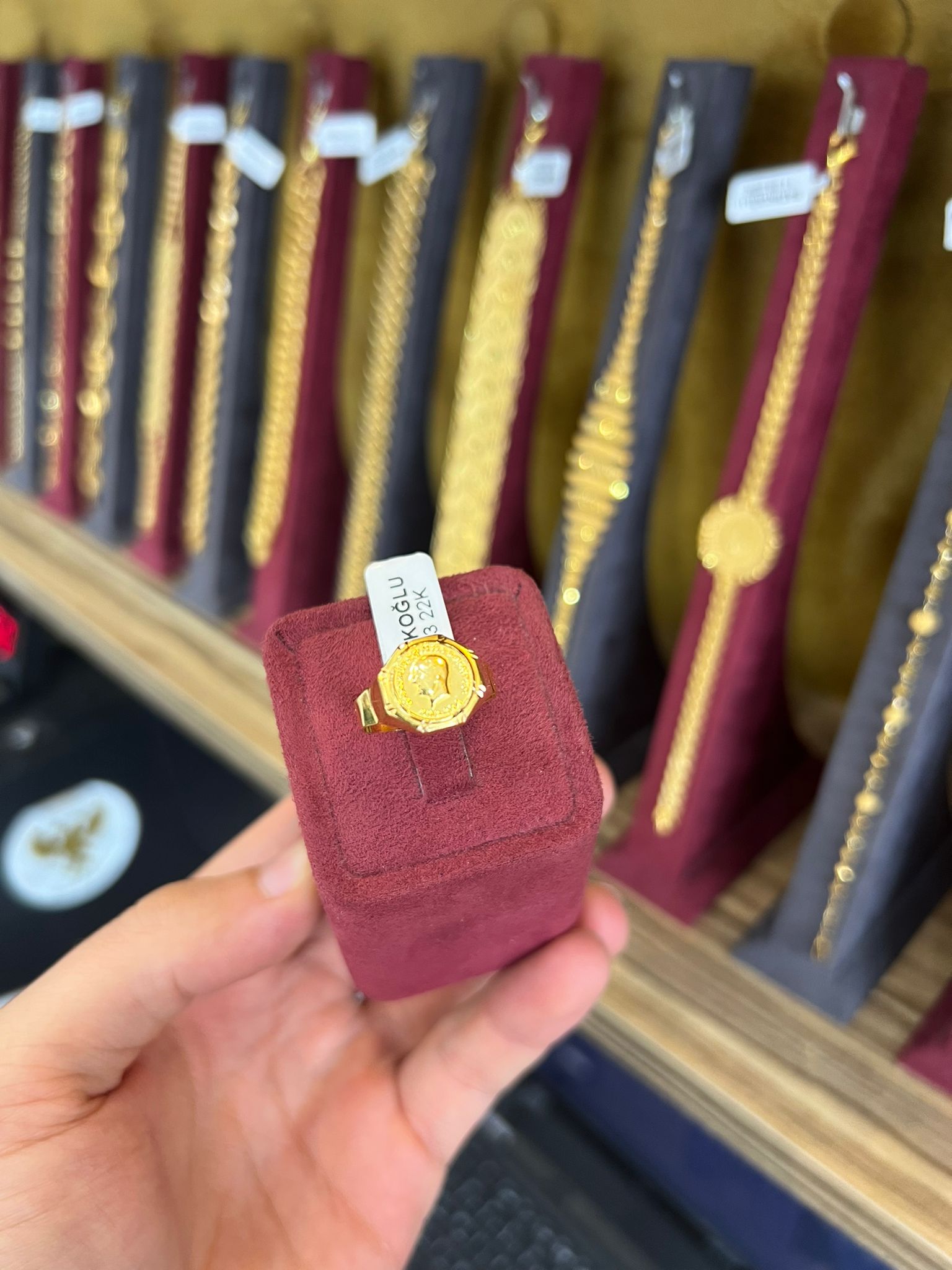 Atatürk Figürlü Erkek Yüzük 2.43 Gram