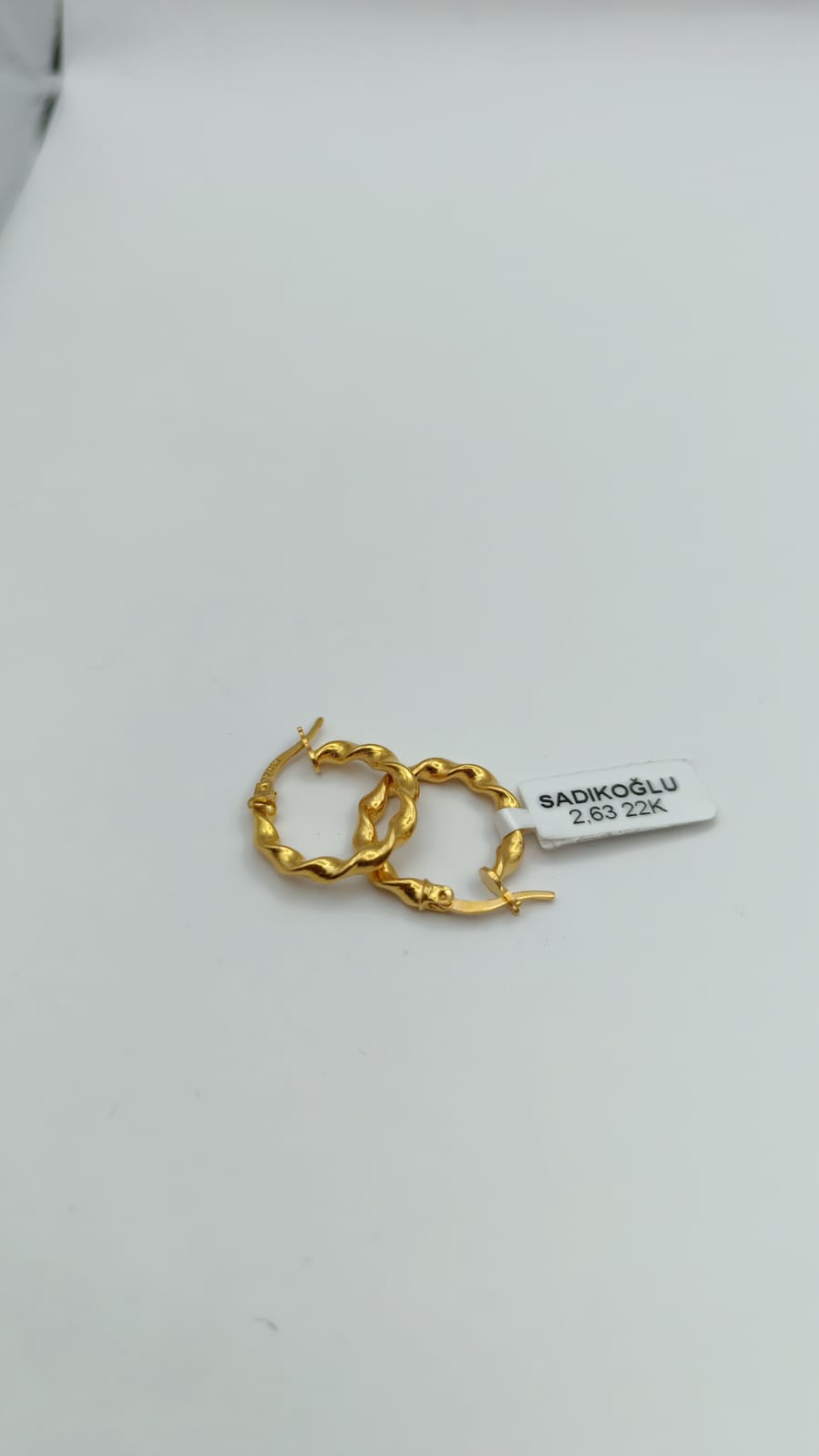 Burma Halka Küpe 2.63 Gram