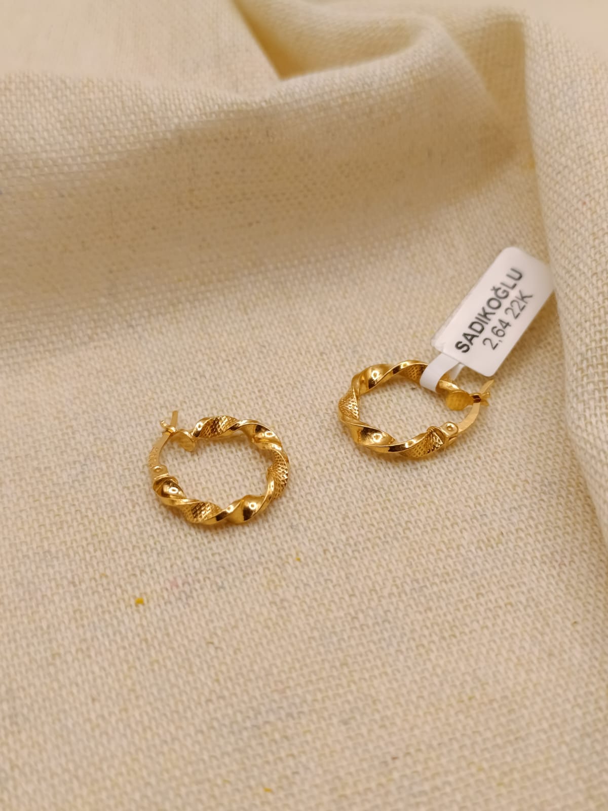 Burma Halka Küpe 2.64 Gram