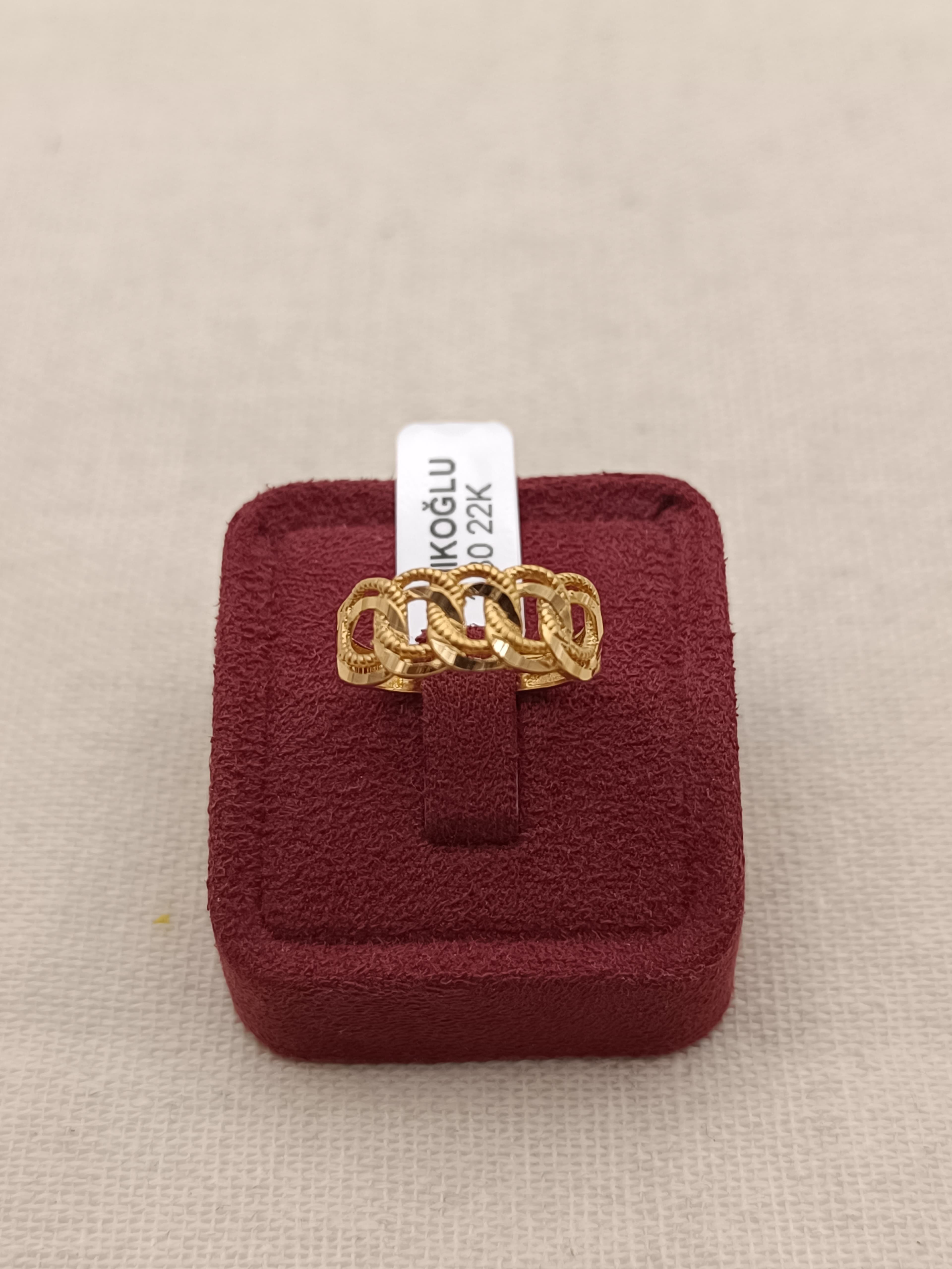 Desenli Samanyolu Yüzük 3.30 Gram